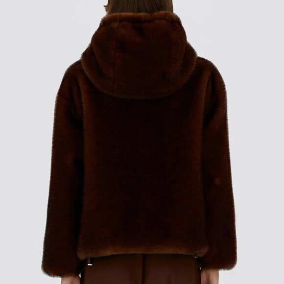 Zara Jackets & Blazers - TRF Zara Luxurious Brown Faux Fur Coat